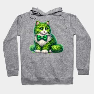 Clover Norwegian Forest Cat St Patricks Day Hoodie